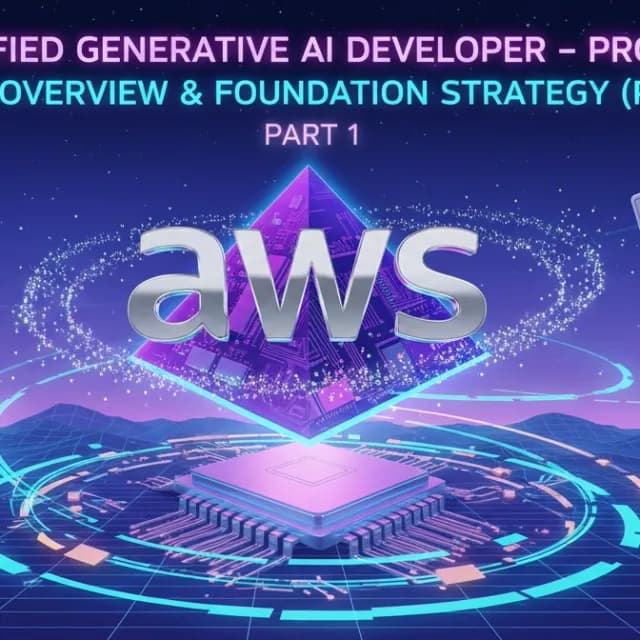 AWS Certified Generative AI Developer - Professional thumbnail
