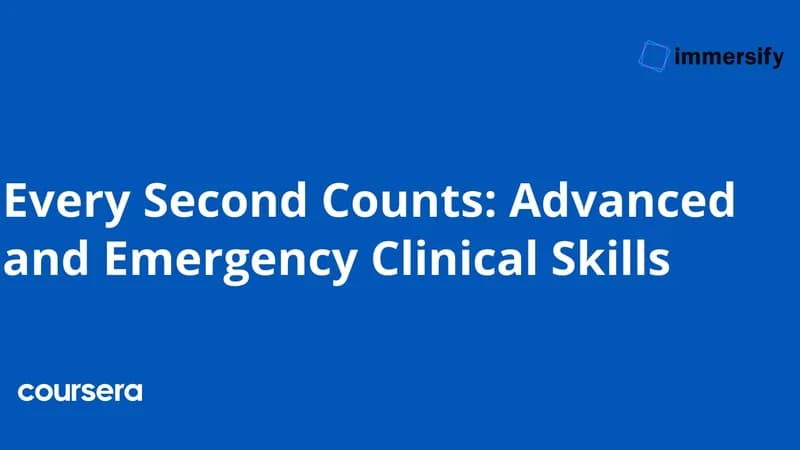 Advanced Clinical Decisions Emergency Care Training