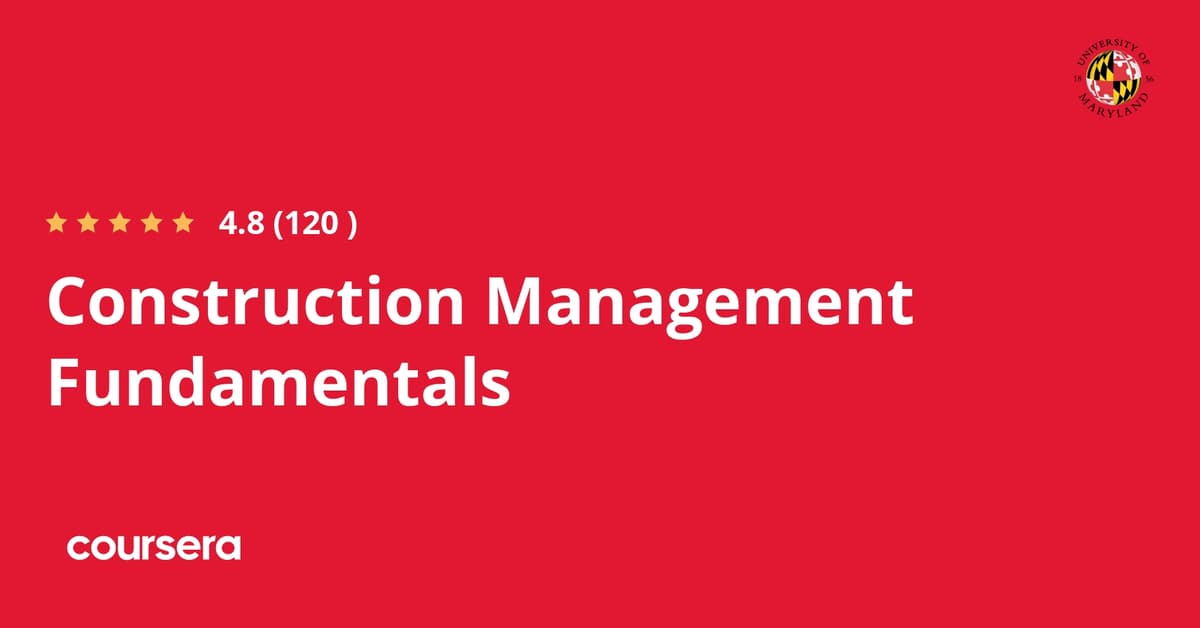 Construction Project Management Fundamentals