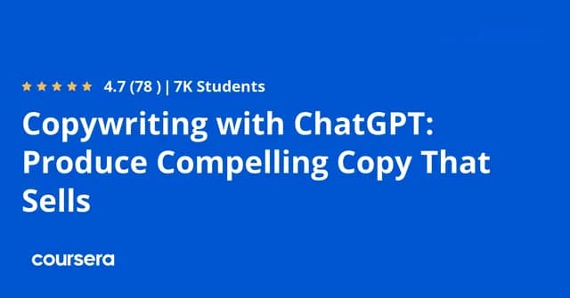 Copywriting with ChatGPT: Produce Compelling Copy That Sells