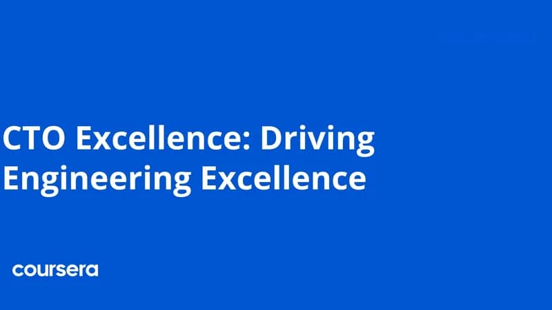 CTO Excellence: Driving Engineering Excellence thumbnail