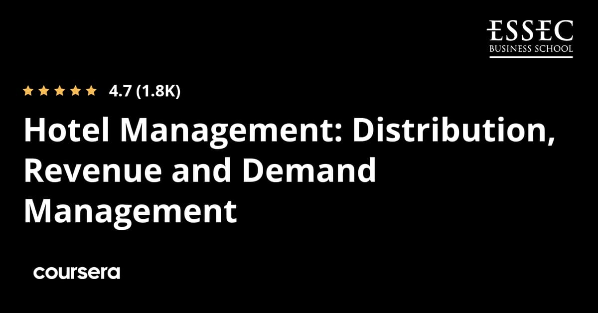 Hotel Management and Hospitality Operations thumbnail