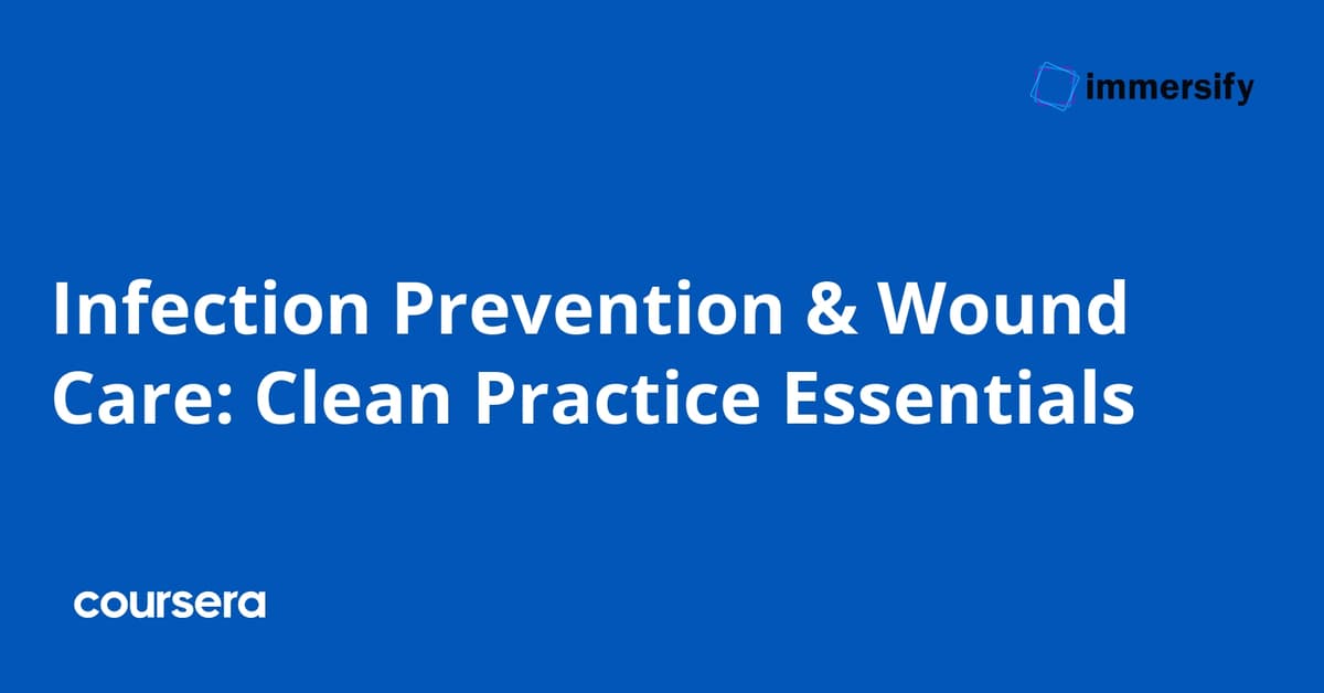Infection Prevention and Control in Healthcare