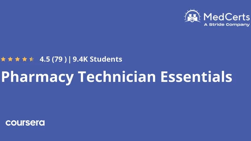 Pharmacy Technician Essentials