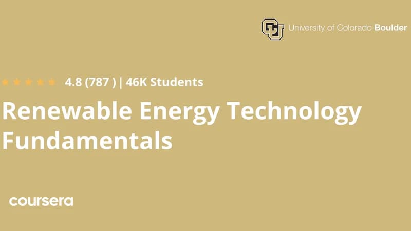 Renewable Energy Technology Fundamentals