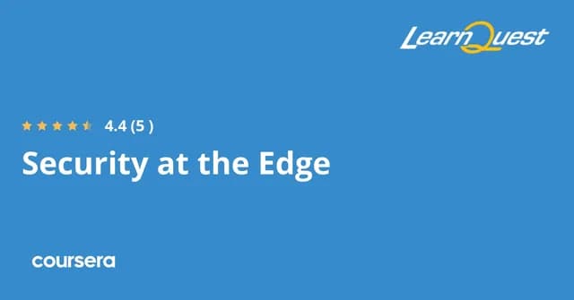 Security at the Edge