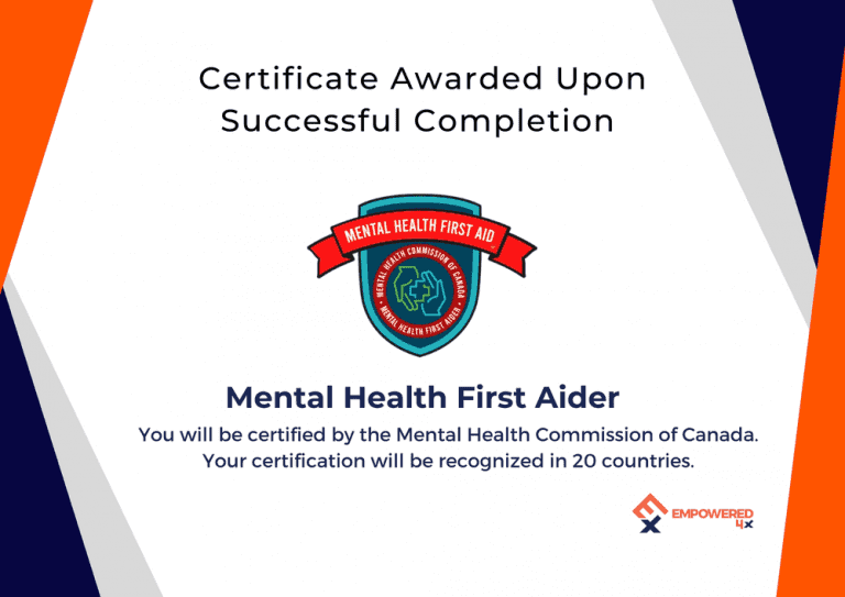 Mental Health First Aid Certification