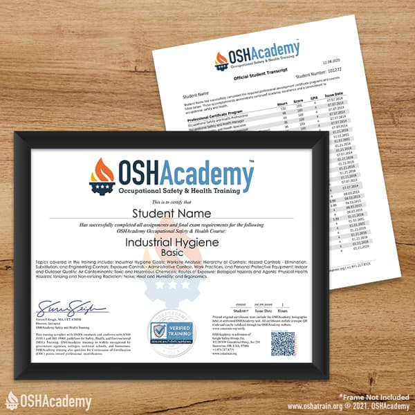 Occupational Health and Industrial Hygiene image