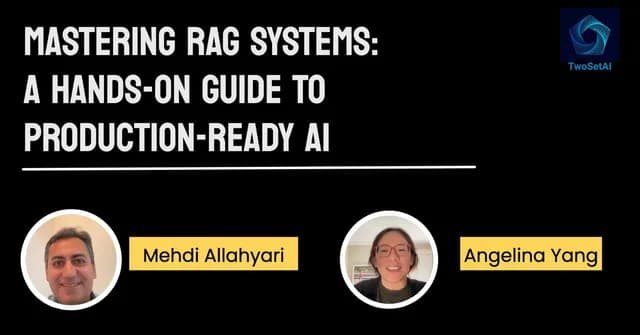 AI Engineering Buildcamp: From RAG to Agents