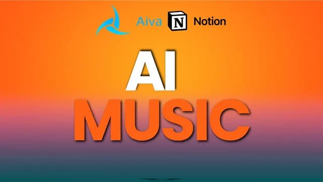 Create AI Music: AIVA & Notion for Beginners - Audacity Voice Over ...