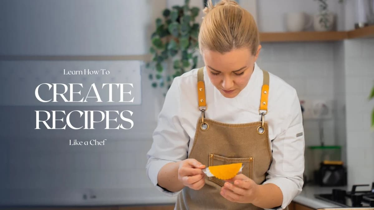Creative Recipe Development in cooking