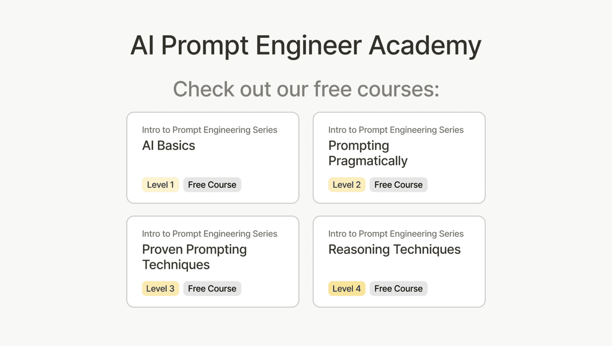 Prompt Engineering School