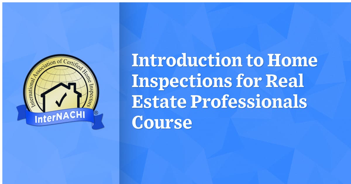 Home Inspection Professional Certification