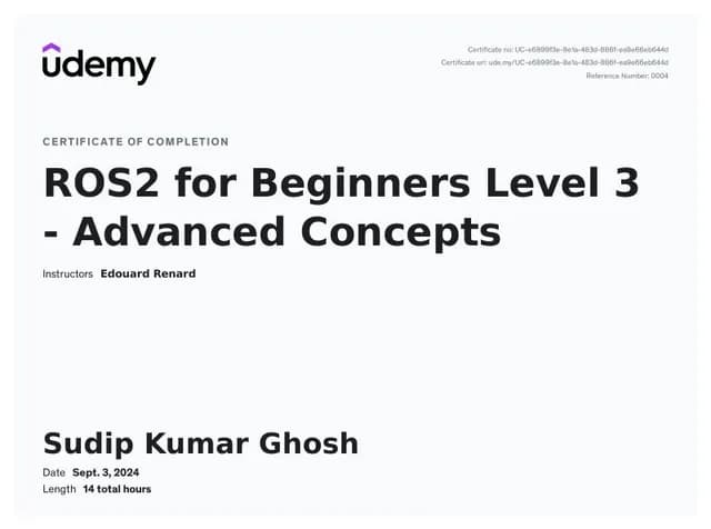 ROS 2 for Beginners Level 3 - Advanced Concepts image