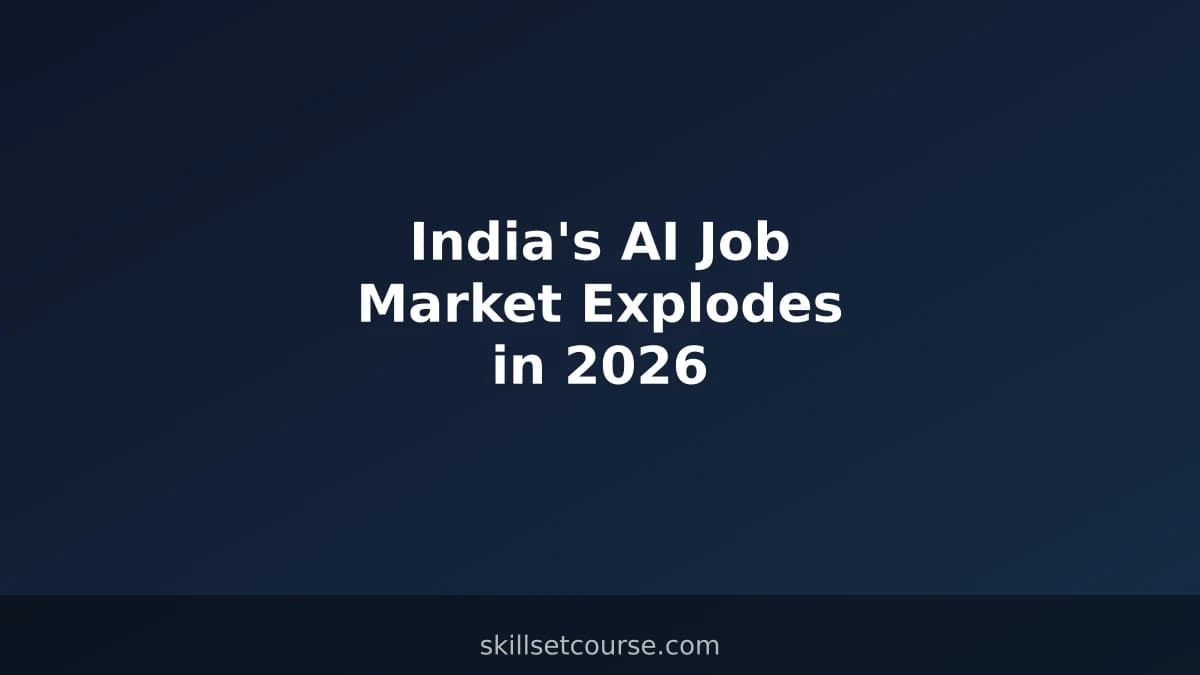 India's AI Job Market Explodes in 2026