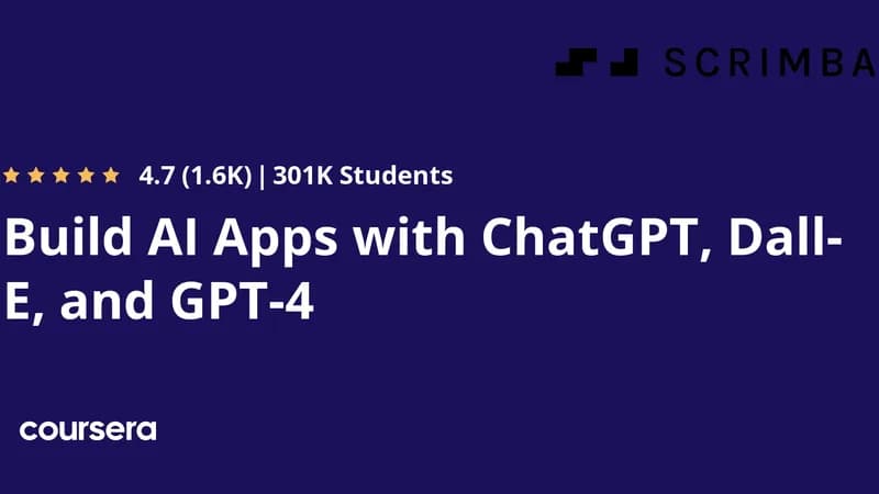 Build AI Apps With ChatGPT, DALLE, and GPT-4 image