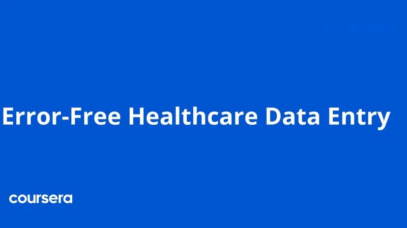 Error Free Healthcare Data Entry image