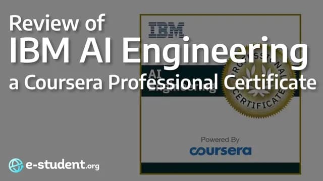 IBM AI Engineering Professional Certificate