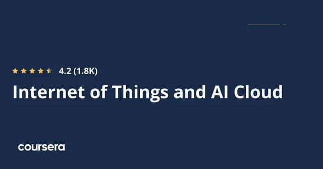 Internet of Things and AI Cloud