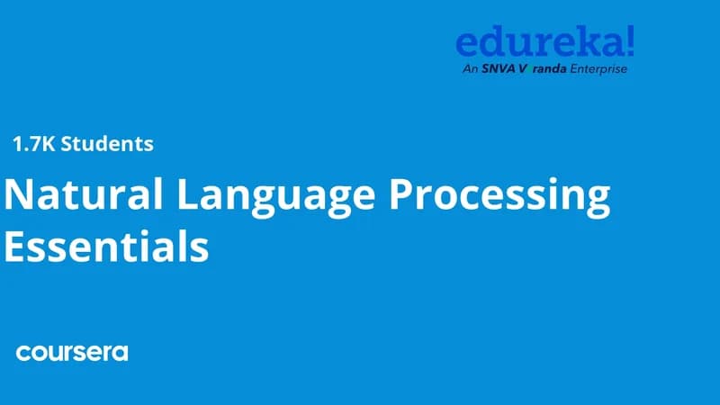 Natural Language Processing Essentials