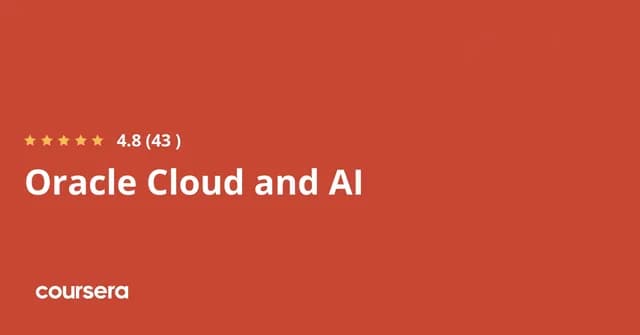 Oracle Cloud and AI
