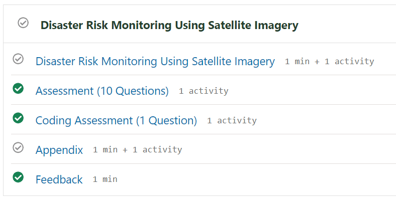 Disaster Risk Monitoring Using Satellite Imagery