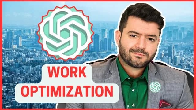 ChatGPT to Automate Work & Business (Generative AI, Productivity ...