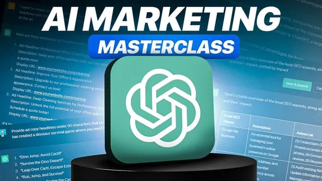 Mastering AI Marketing: ChatGPT for Creative Entrepreneurs