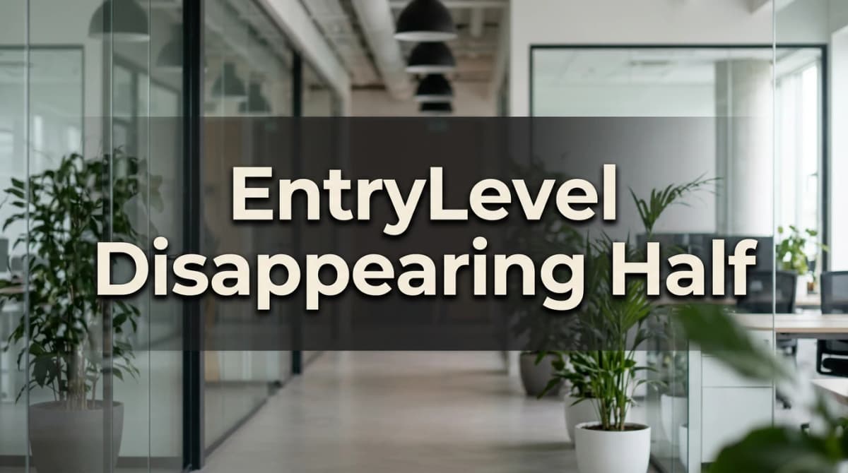 76% of Employers Say Half of Entry-Level Jobs Are Disappearing